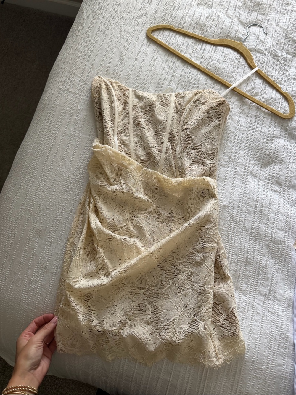 NBD Lace Mini Dress